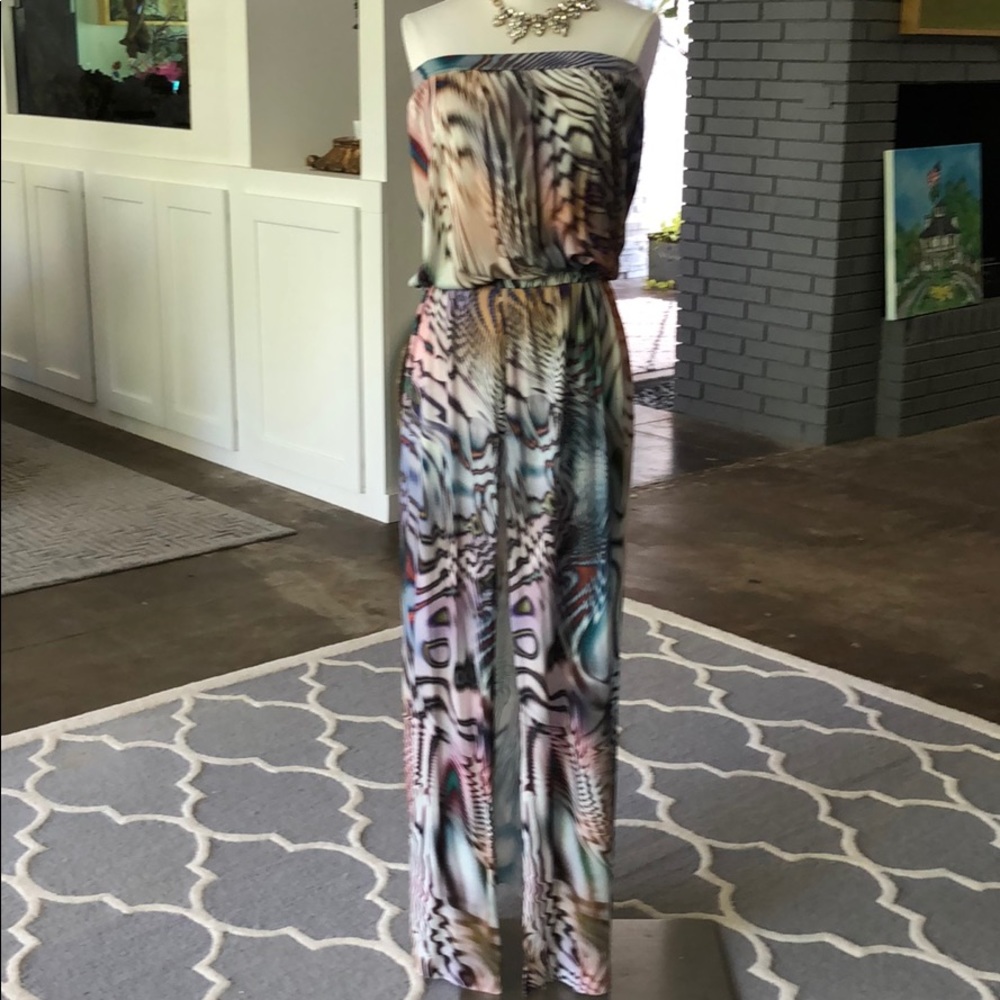 Alexis Strapless Dress Small